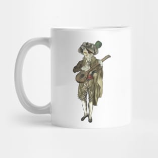 Pirate Musician Cat Mug